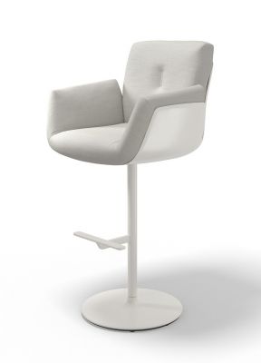 Alvo Swivel Bar stool with disc base height adjustable Cor